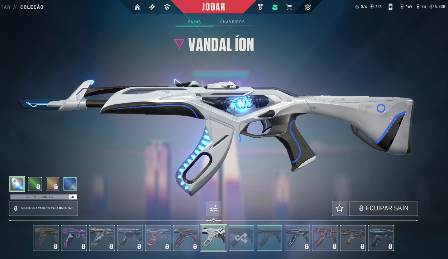 CONTAS VALORANT COM SKIN