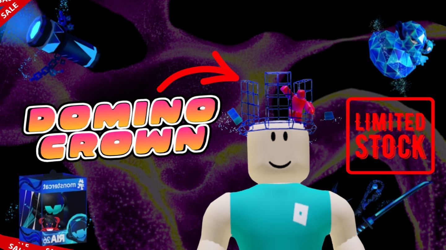 [CONTA RARA] Roblox: DOMINO CROWN + 5 Itens RIA 26 - LOTE 1 (R$149,99)