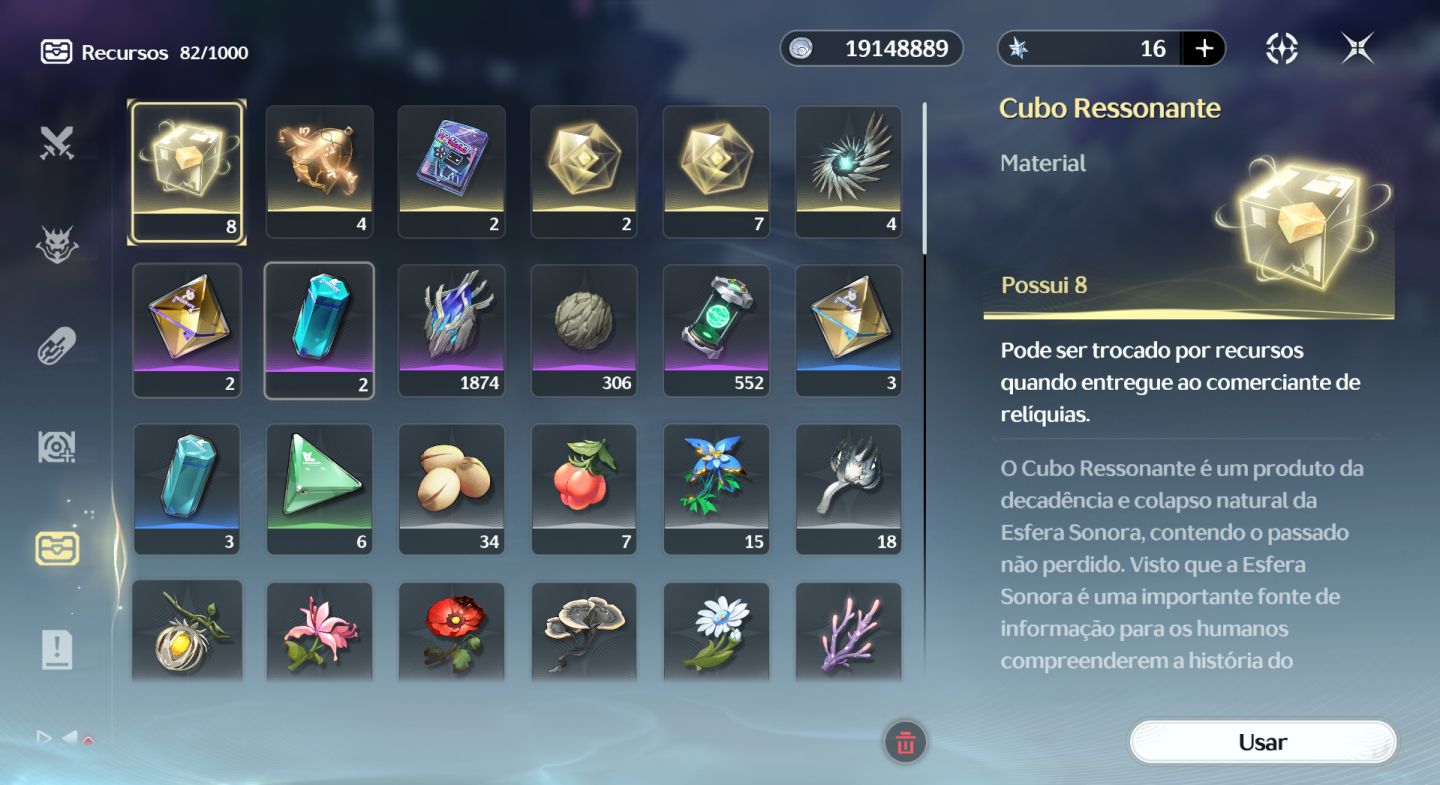 CONTA WUTHERING WAVES (NA) YANGYANG XUANLING S4 + ARMA ASSINATURA E MUITO MAIS!