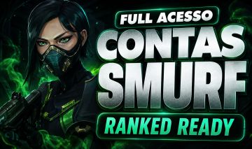 CONTAS SMURF VALORANT ( COMP LIBERADO ) LVL 20+ AGENTES LIBERADOS FULL ACESSO!