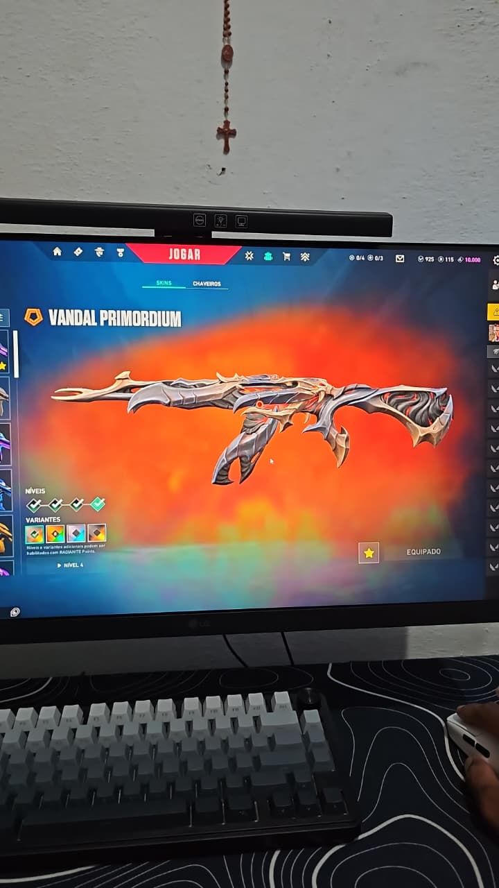 CONTA VALORANT: 4 VANDAL, 2 FACA, 1 OPERATOR, 1 GHOST