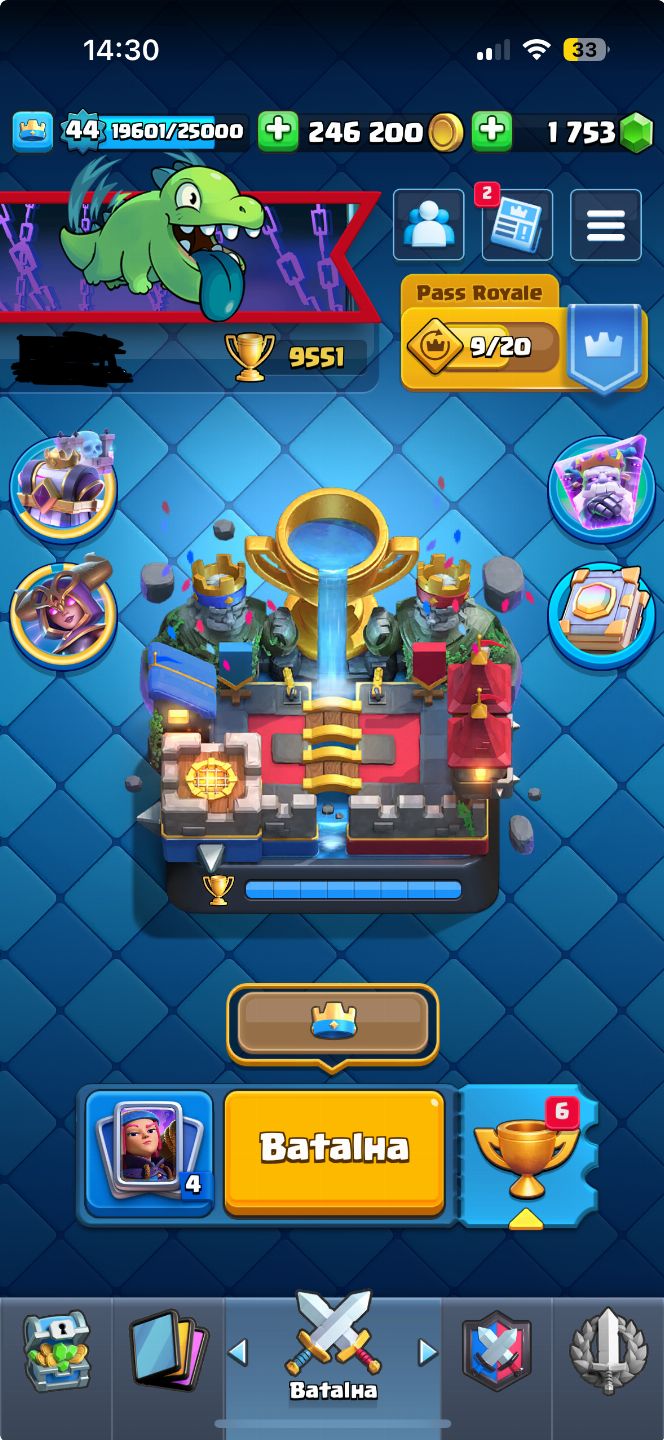 Primeiro Dono [KT14] | Level 44 | 9551 Trophies | Legendary Arena 24