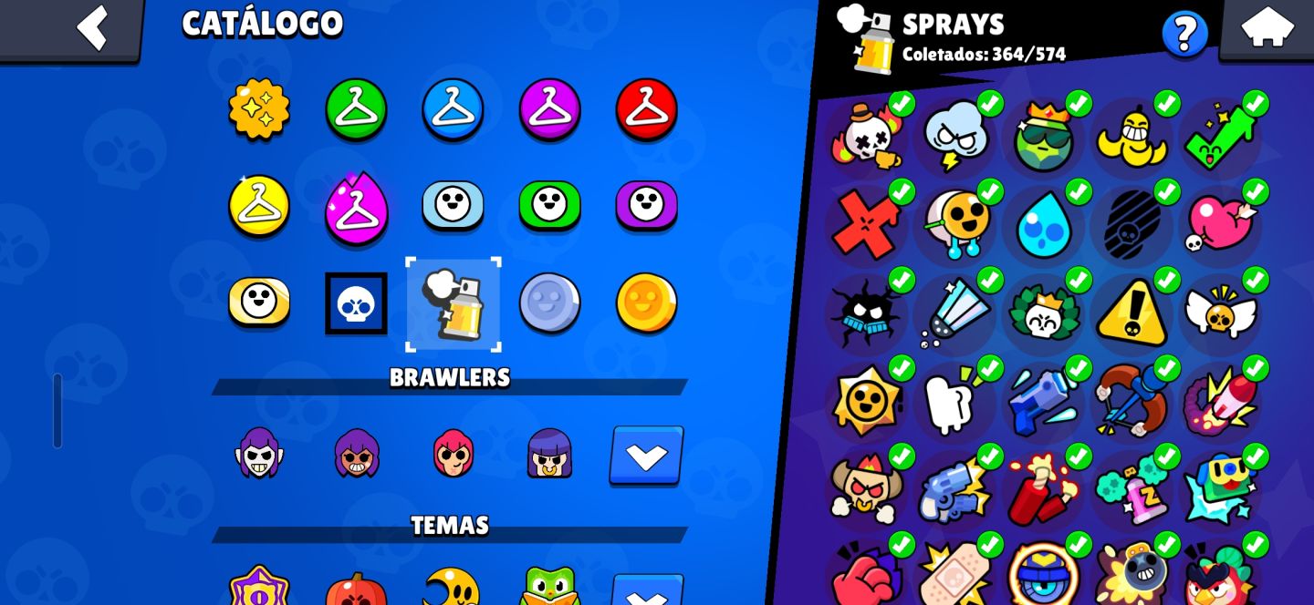Conta de Brawl Stars 2019 full buffies