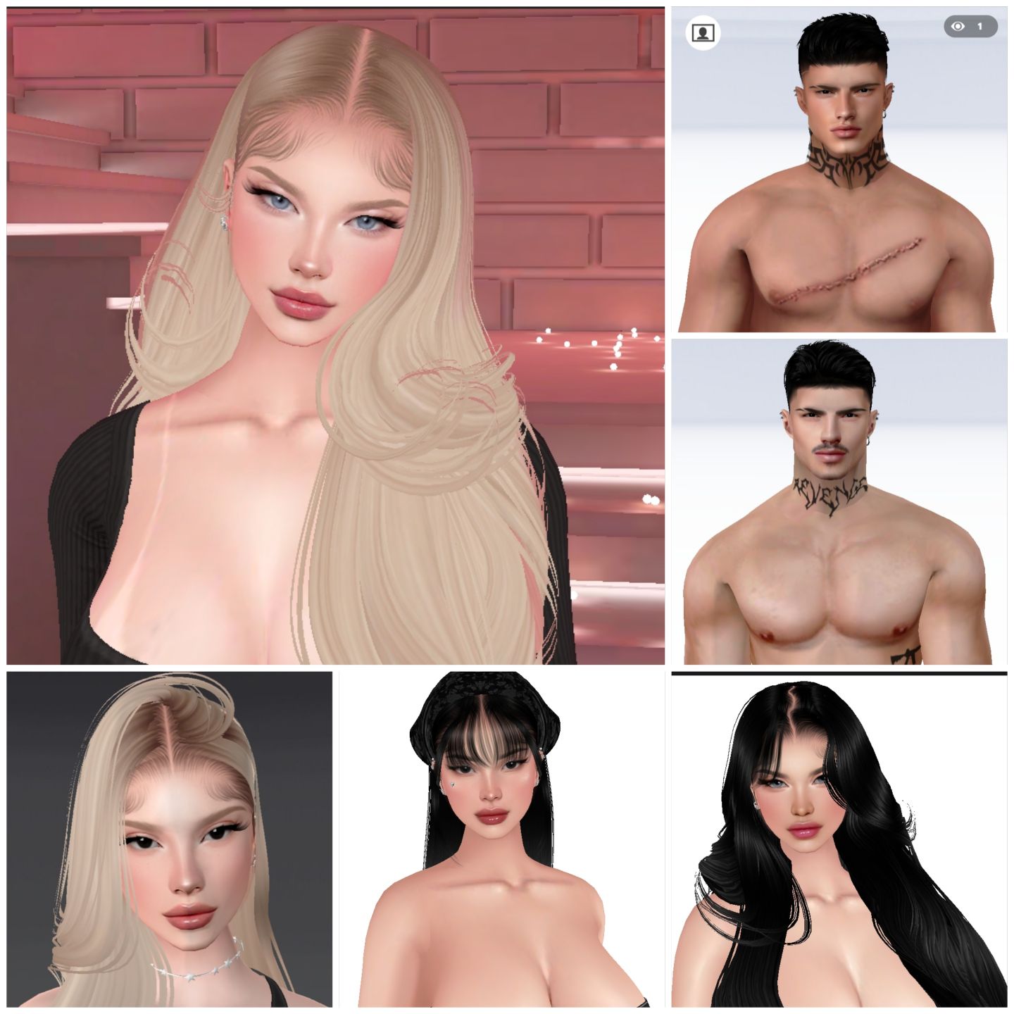 CONTA IMVU UNISSEX 4 ANOS