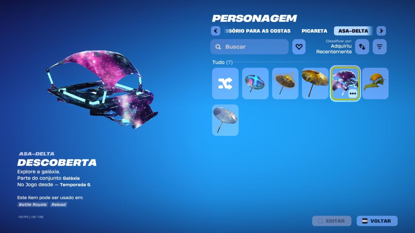 CONTA FORTNITE COM GALAXY SKIN/ SUPER RARO/ FULL ACESSO/ PREÇO ÚNICO