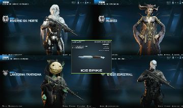 Contas Warzone BO7 Recheada de Skins Raras Conta Muito TOP
