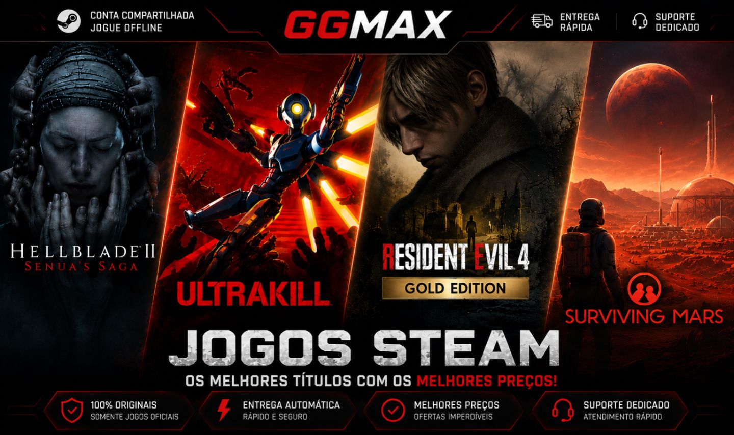 Steam Offline: Ultrakill, Surviving Mars Fatal Frame + outros jogos