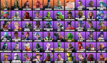 CONTA FORTNITE - 185 SKINS FULL | PODE ALTERAR E-MAIL | Zeus, Hades, Kado Thorne
