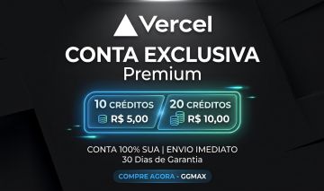 Conta v0.dev (Vercel) - | CONTA 100% SUA