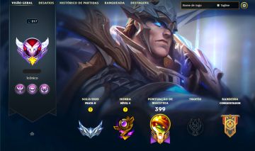 SKIN LENDÁRIA DEUS-REI GAREN + [ 110 SKINS HABILITADAS ] + MEGA PROMOÇÃO !!!