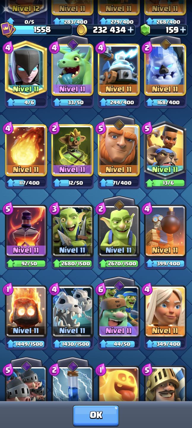 CLASH ROYALE - 13K - 8 EVOS