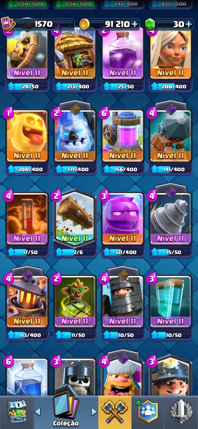 3 EM 1 CONTAS BRAWL STARS CLASH ROYALE E CLASH OF CLANS UPADAS OLHE O PERFIL