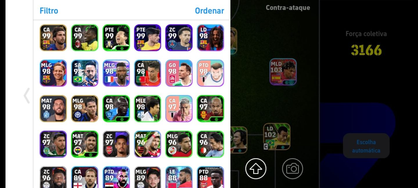 CONTA TOP DE EFOOTBALL!