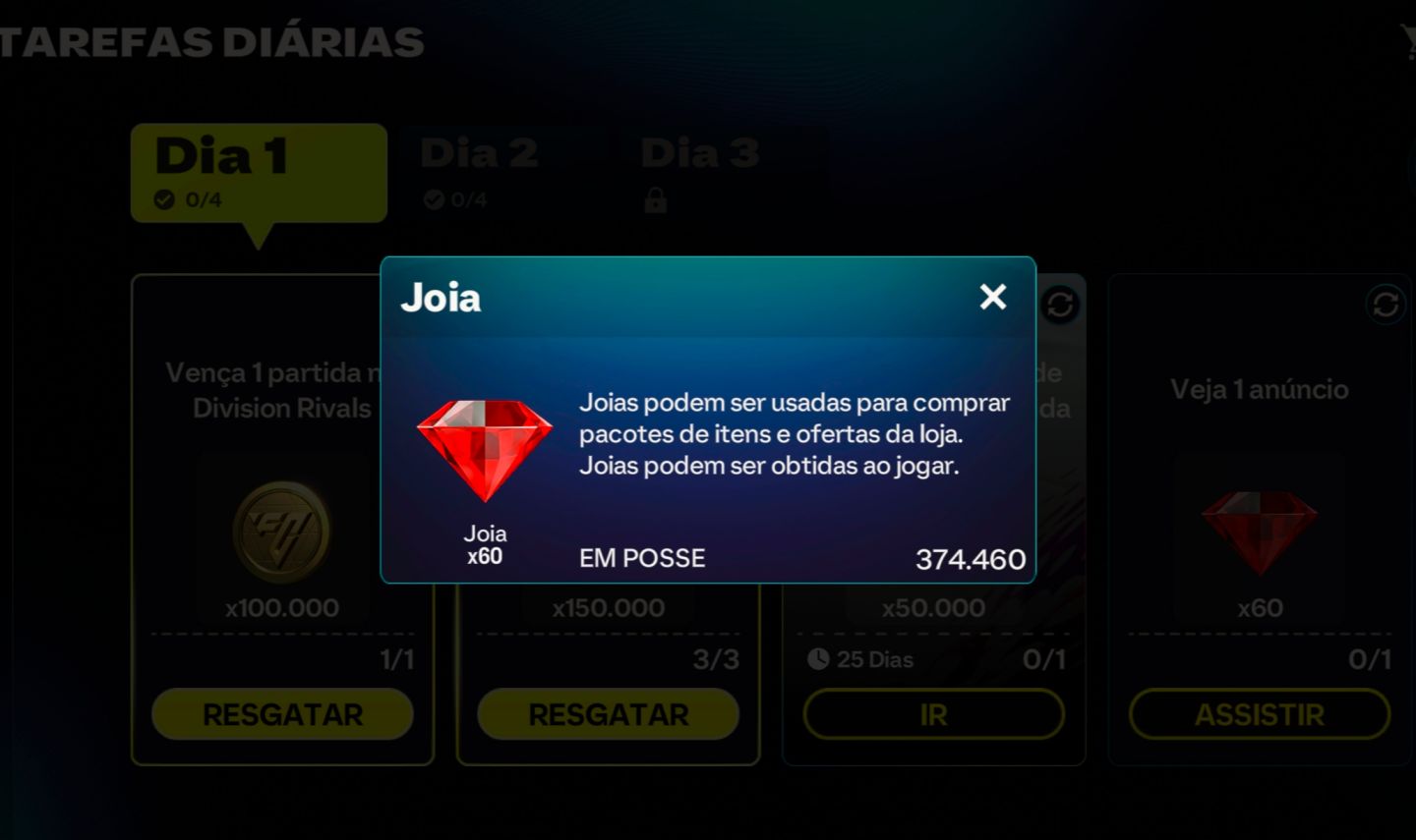 SUPER CONTA DE FC MOBILE COM 370.000 JÓIAS