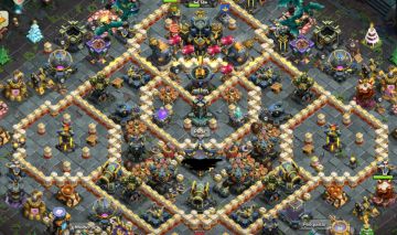 Clash of Clans CV17 Full - Faltando apenas muros - Muitas skins KNG