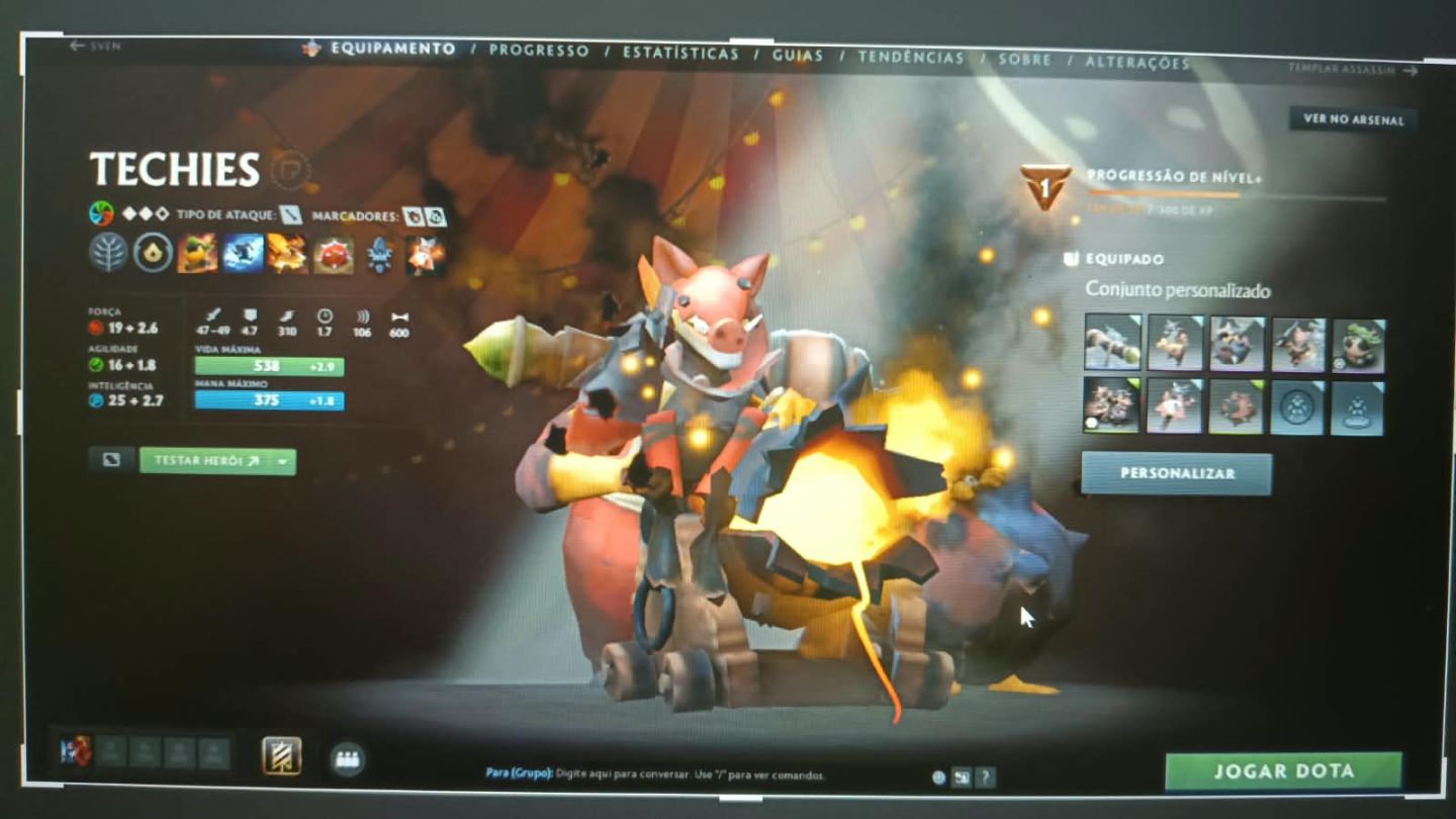 Conta de dota2, ancient 1, conta ativa a mais de 10 anos