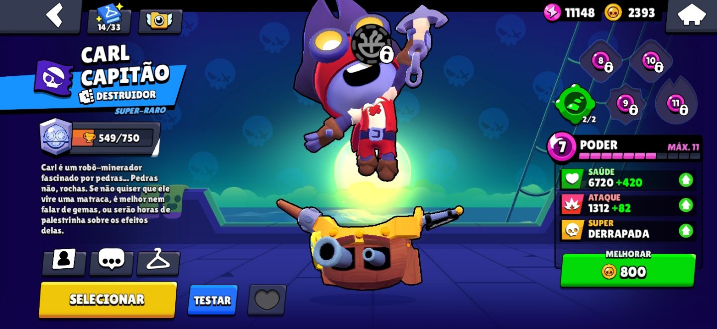 CONTA DE BRAWL STARS MUITO RARA COM A SHELLY ESTELAR