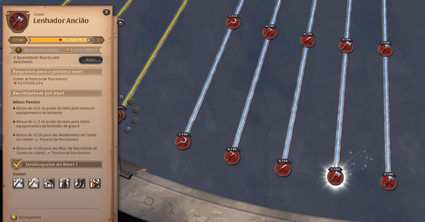 CONTA DO ALBION PRIMEIRO DONO COM 2 BI DE FAMA +200M DE INTEM E UNS 120M DE PRAT