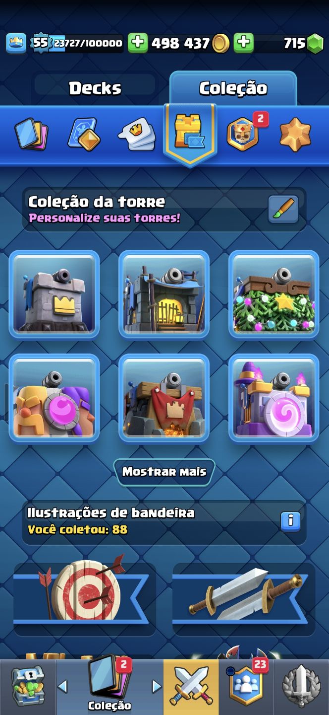Conta Clash Royale Upada