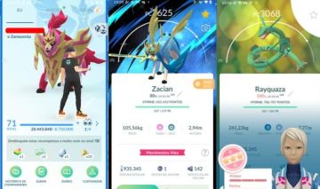 CONTA POKEMON GO LEVEL 71 | 190 LENDARIOS | 613 BRILHANTES | 23 LENDARIO SHINY