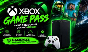 GAMEPASS INDIVIDUAL MAIS BARATO DA PLATAFORMA