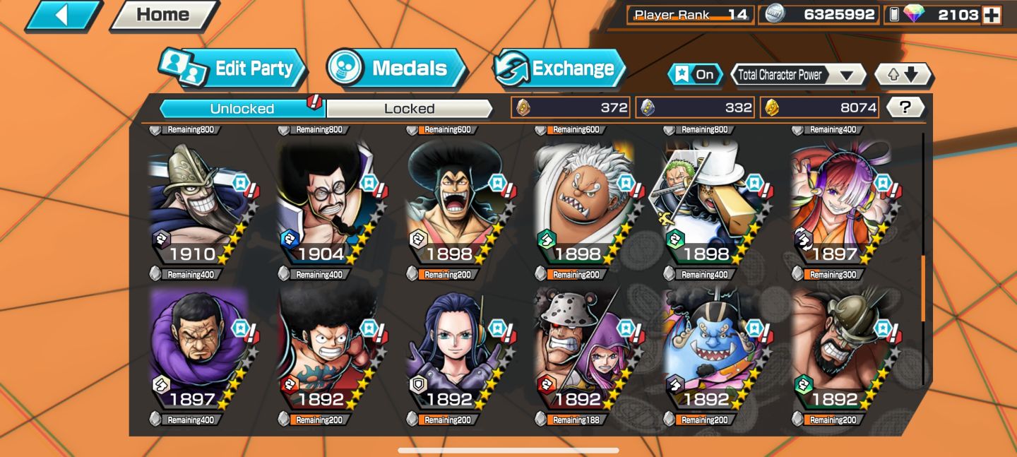 Continha pra start com 3 ex +8k de frags