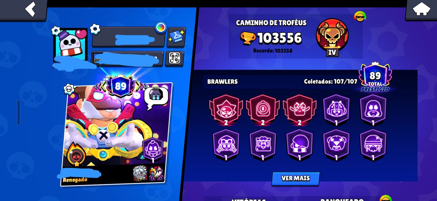Upo conta brawl stars sai de noob para pro