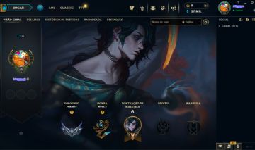 Conta prata / + 30 - 10 / smurf boa pra subir - full acesso