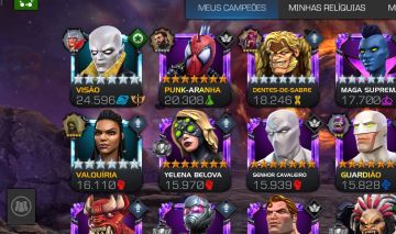 CONTA MARVEL TORNEIO DE CAMPEÕES | VÁRIOS 7 FORTES