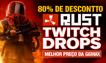 [80% DE DESCONTO] RUST TWITCH DROPS - Rust - GGMAX