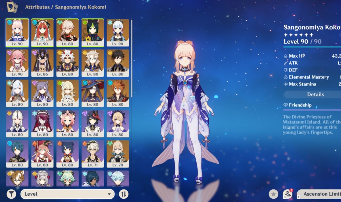 [ Ar57 | 21xt5 ] Nilou, Yae Miko, Kokomi C1 +++ (Leia Descrição)