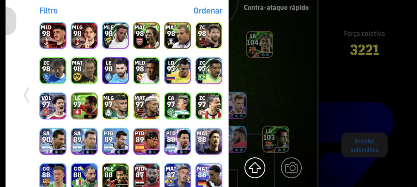 CONTA DE EFOOTBALL PERFEITA PARA COMEÇAR A JOGAR COM DEL PIERO E COMPANHIA!!!!!!