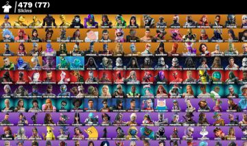 Conta de Fortnite extremamente rara +de 400 skin.