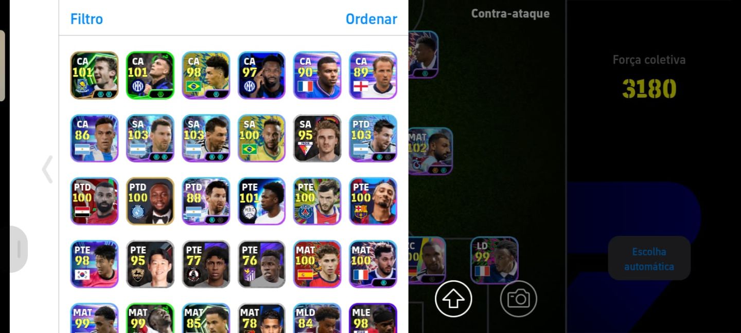 CONTA EFOOTBALL BRABA! SALAH SHOW TIME 102 + PECK DA FRANÇA !!