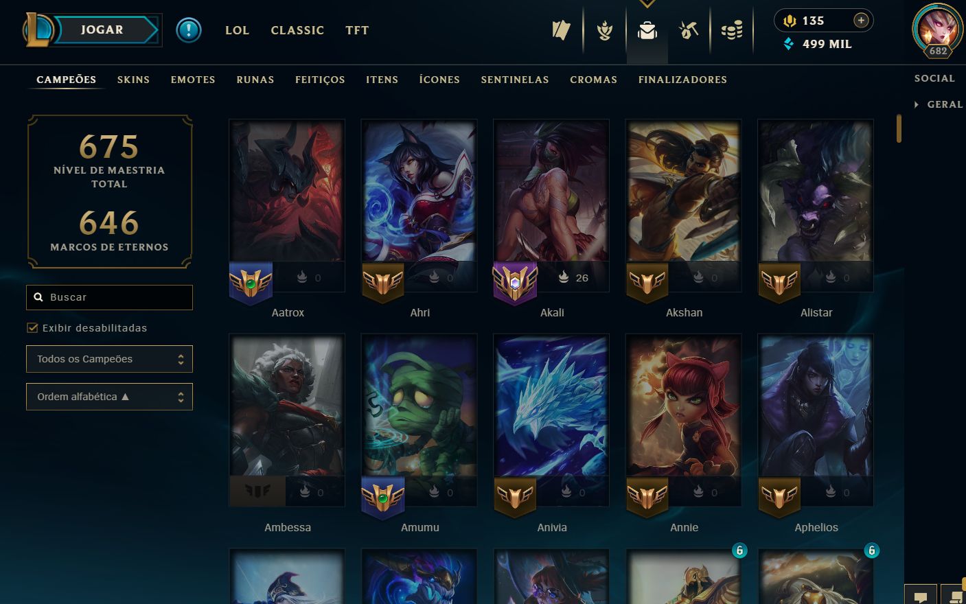 Conta no lol atualmente Prata I solo/ tft gold IV + vinculada valorant