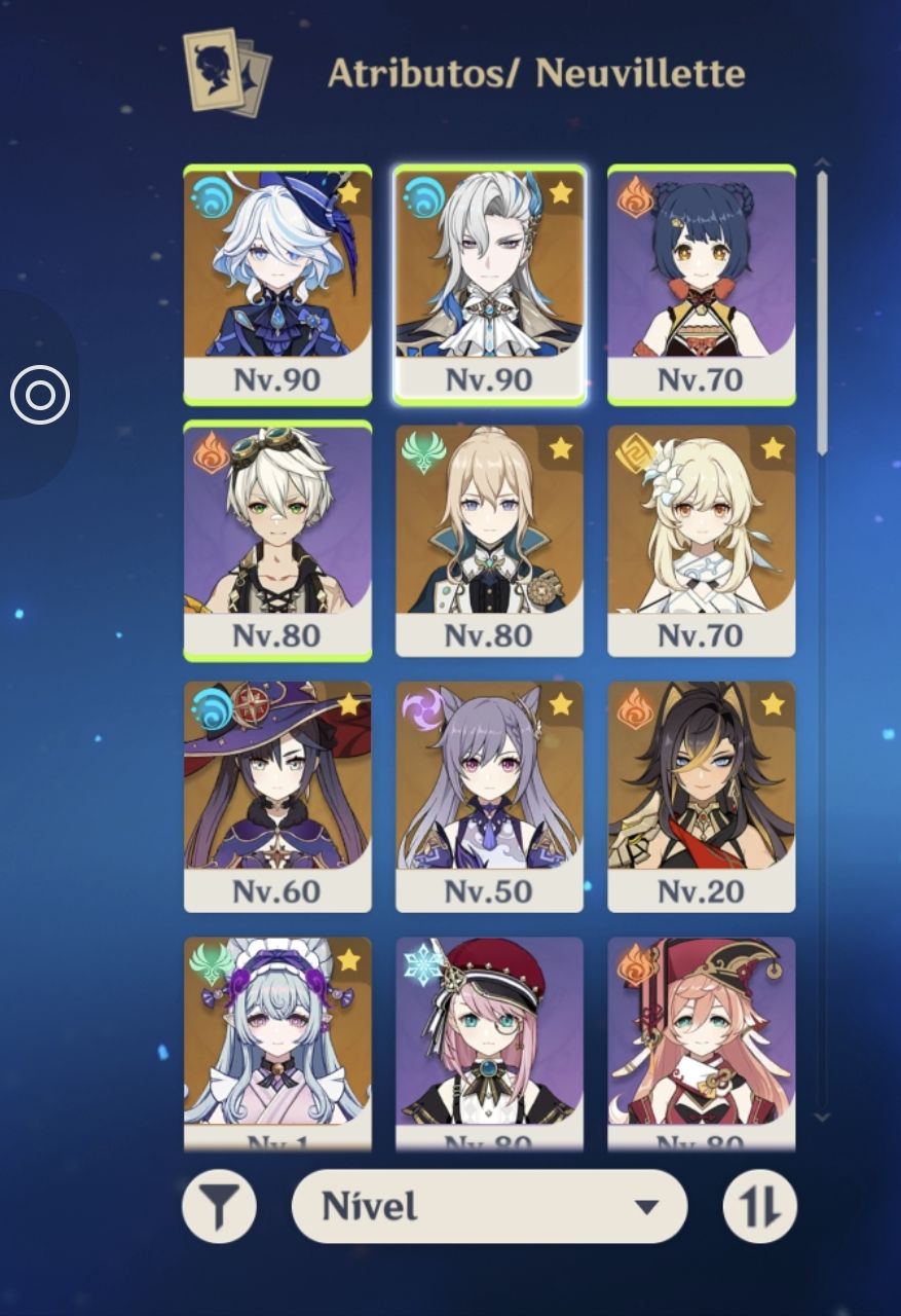 FURINA C3 COM ARMA ASSINATURA 7 PERSONAGENS 5 ESTRELAS