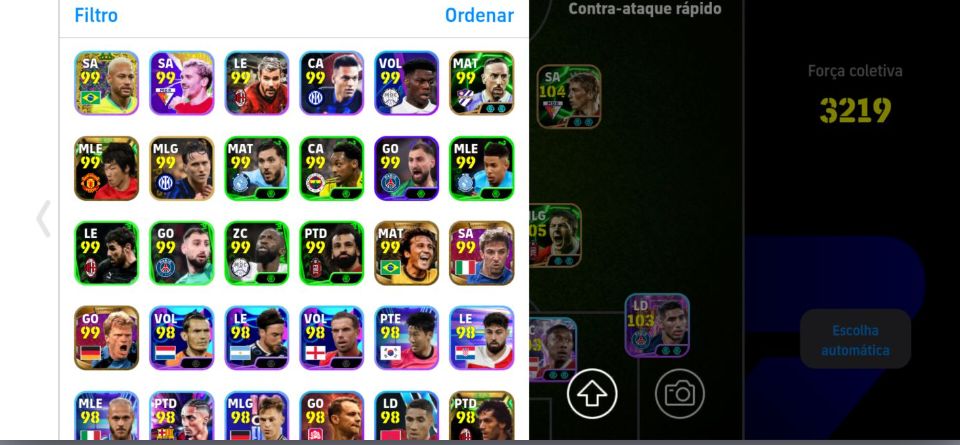 Conta efootebol ótima para subir rank com salah blitz culler e muito mais