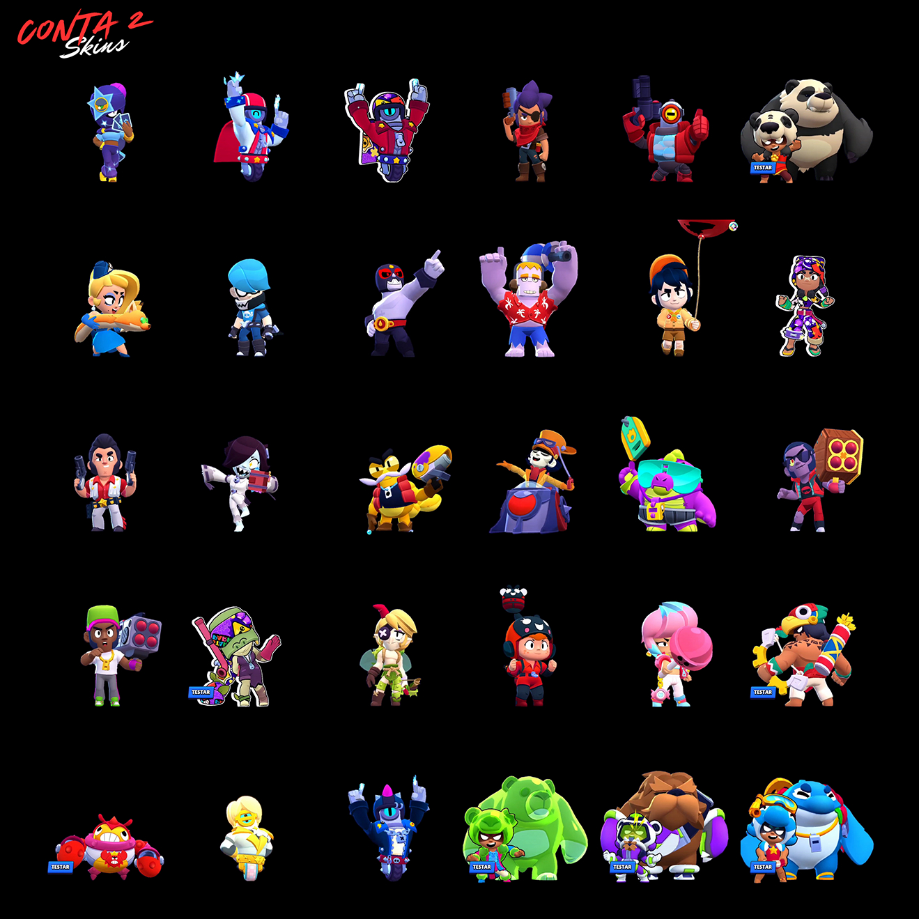 Contas Brawl Stars
