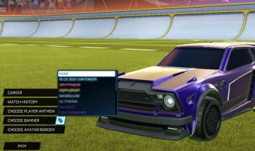 CONTA EPIC ROCKET LEAGUE COM TAG RLCS CONTENDER E RLCS CHALLENGER, 8 TAGS DE SSL