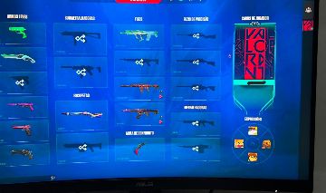 CONTA DE VALORANT RANK ALTO E MUITAS SKINS