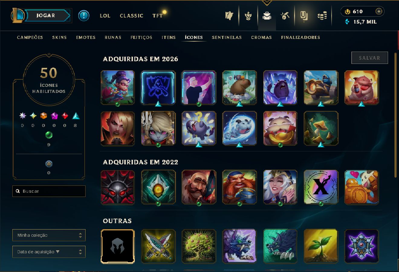 Conta lol smurf esmeralda 1, único dono e o email na compra.