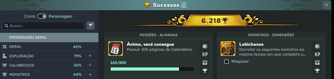 Conta Dofus 9 Personagens 200 - Escudo Hispanico - Tal Kasha
