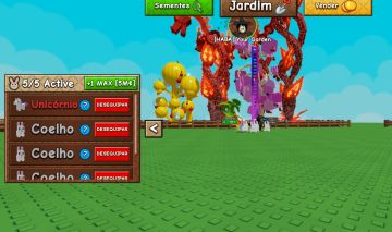 Conta de roblox com skin e plantas no gag2