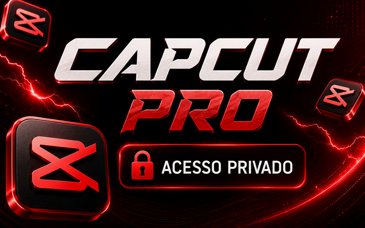 Capcut Pro 30 Dias Acesso privado