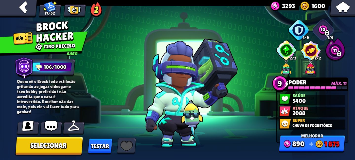 Brawl Stars 11,7K Troféus | 37 Brawlers | Conta Secundária