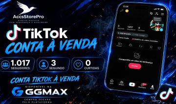CONTA TIKTOK COM 1.000 SEGUIDORES | PRONTA PARA USAR!