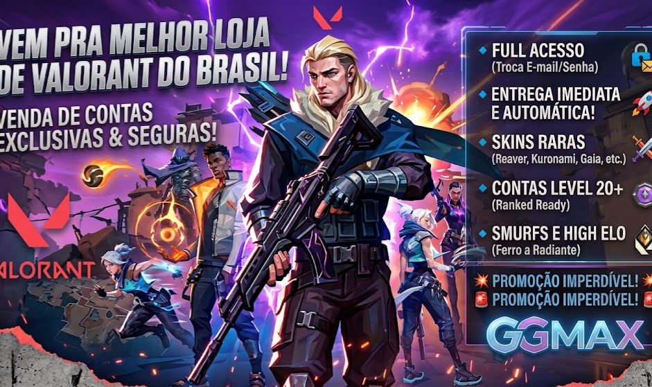 CONTA VALORANT - COMP ON - FULL ACESSO - SEGURO