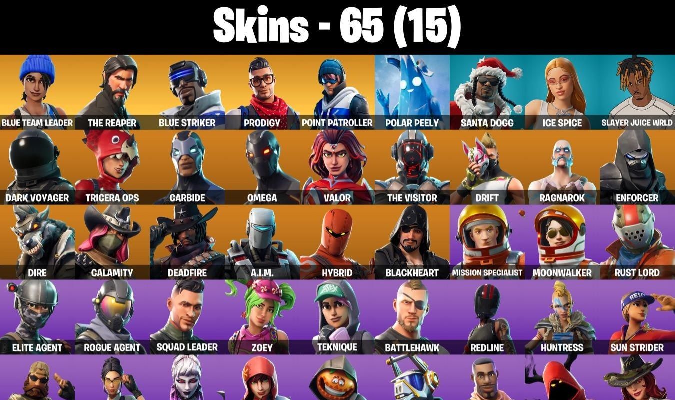 CONTA FORTNITE COM SEASON 3 FULL, OMEGA E 65 SKINS - ENTREGA AUTOMÁTICA
