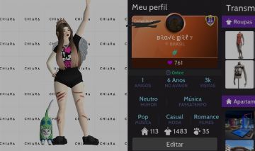 Conta Avakin life Feminina level 35 de 2020