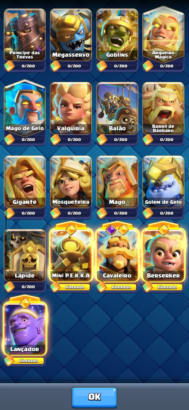 Conta clássica Royale full acesso